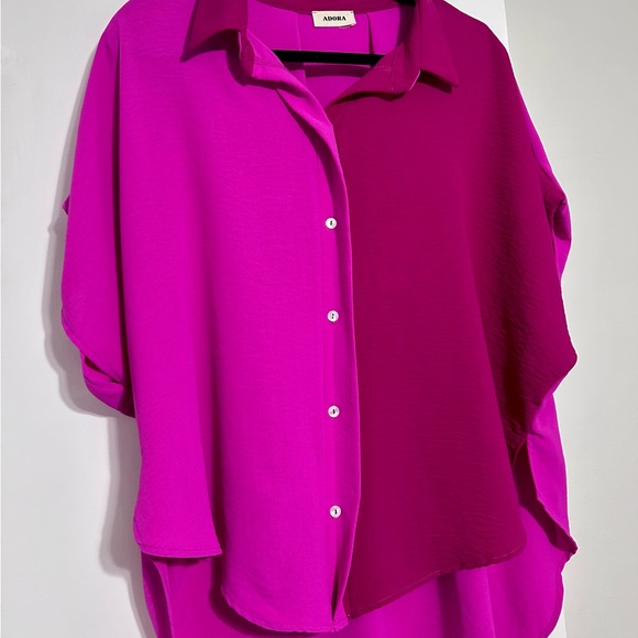 NWOT Colorblock Top - Picture 2 of 2